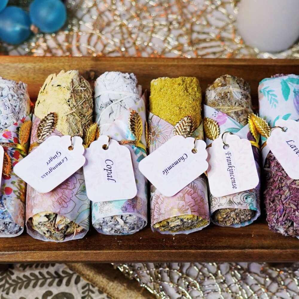 18 varieties of Sage Smudge Sticks, Organic and wild harvested